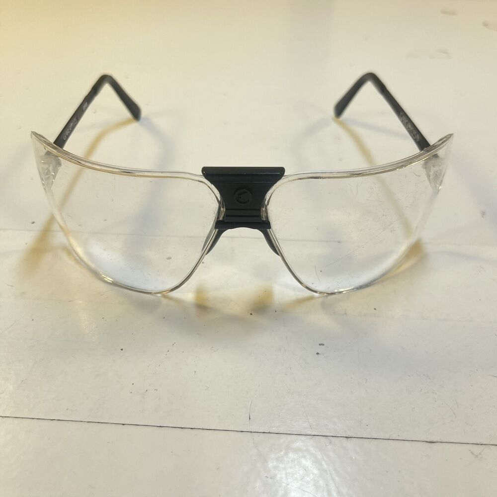 GARGOYLES Terminator Black Frame Clear Lens Safety Glasses Sunglasses - Arnold
